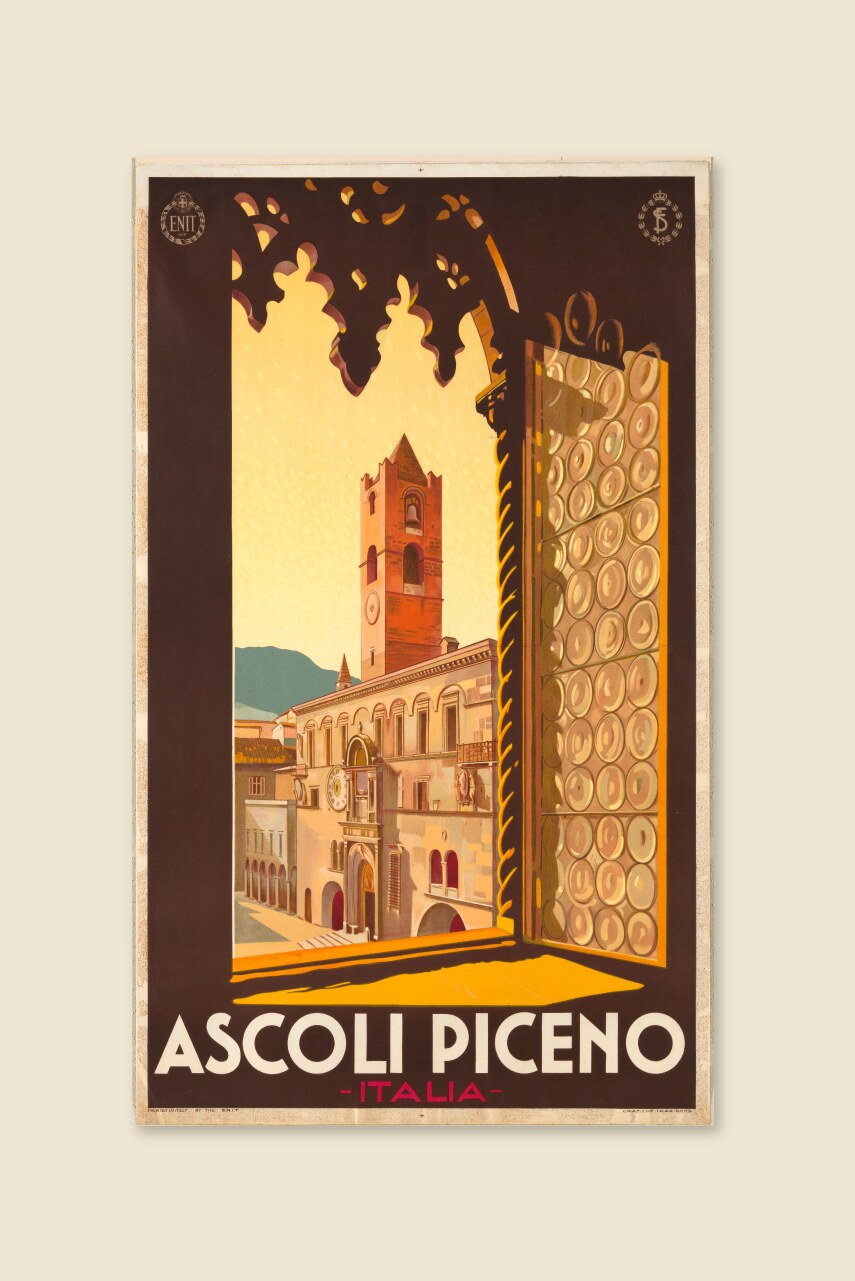 Manifesto «Ascoli Piceno», 1932, autore anonimo