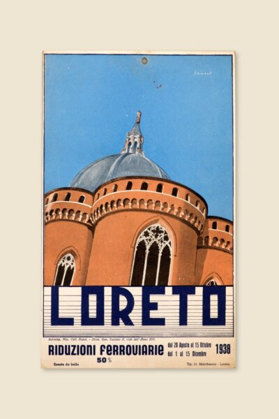 Locandina «Loreto», 1938, di Colombati