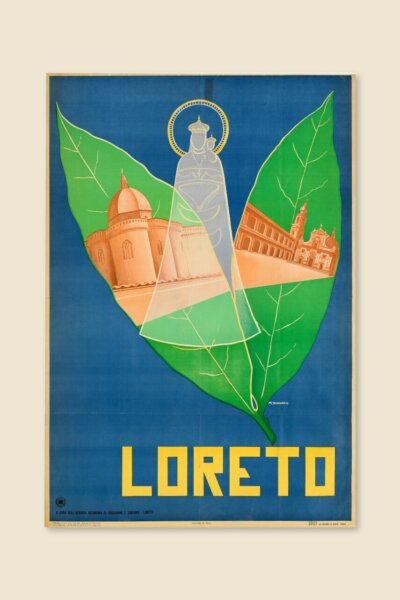 Manifesto «Loreto», 1954, di M. Di Nunzio